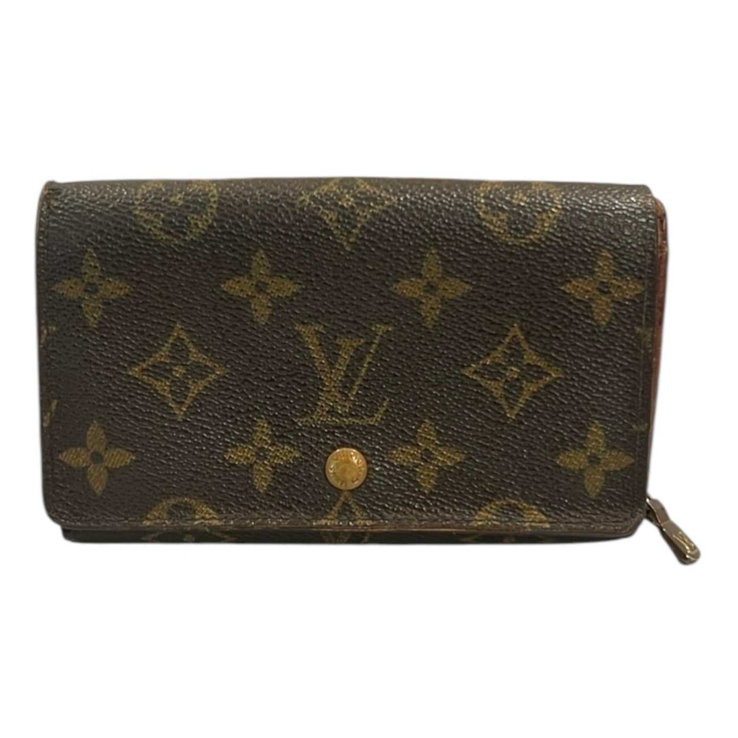 Louis Vuitton Brown Monogram Canvas Monnaie Tresor Women’s Wallet