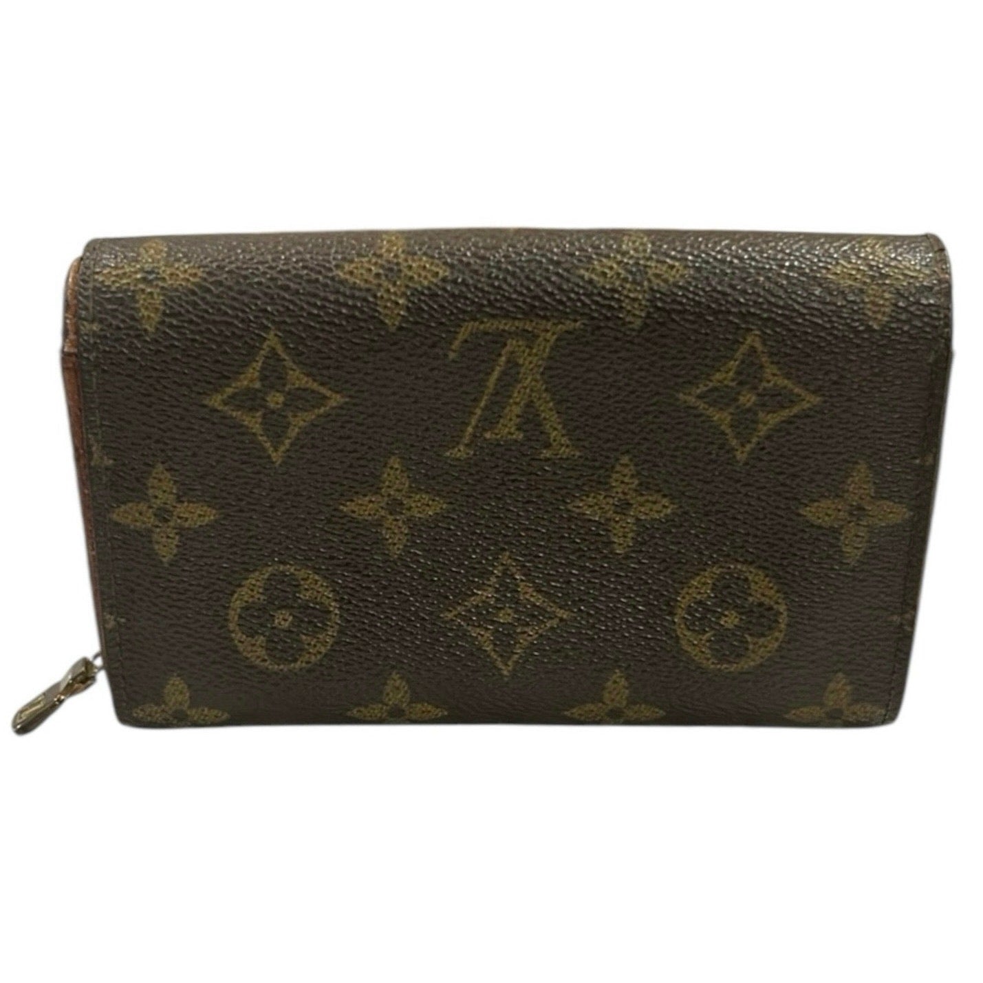 Louis Vuitton Brown Monogram Canvas Monnaie Tresor Women’s Wallet