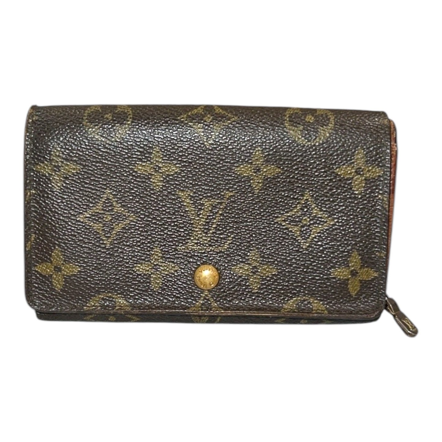 Louis Vuitton Brown Monogram Canvas Monnaie Tresor Women’s Wallet