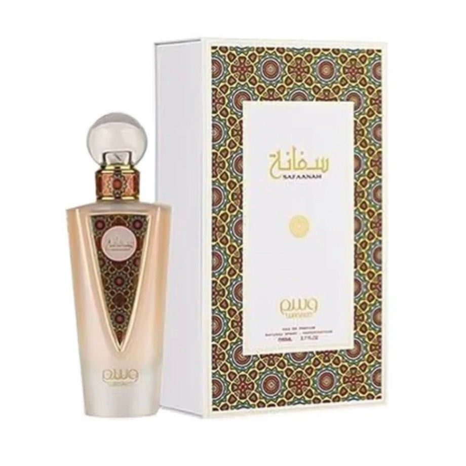 Safaanah Wassam Oud Designer Perfume 2.7oz NEW