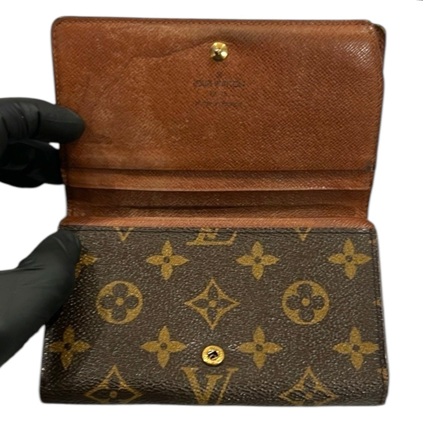 Louis Vuitton Brown/Gold Classic Vintage Women’s Wallet