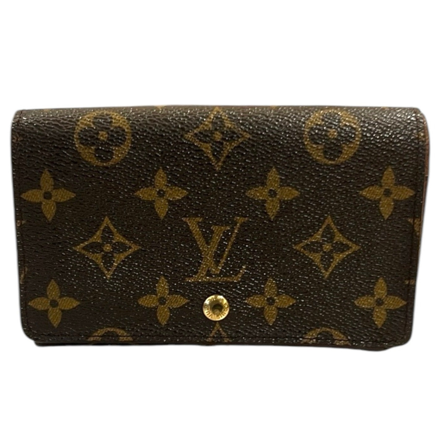 Louis Vuitton Brown/Gold Classic Vintage Women’s Wallet